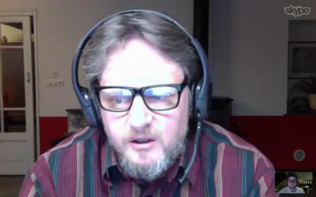 Gregor Hakkenberg op Skype